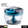 8106 GANESH Wonder Chopper, Grey (470Ml) DeoDap