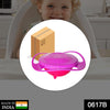 0617B Rotating Baby Bowl used for serving food to kids and toddlers etc. DeoDap