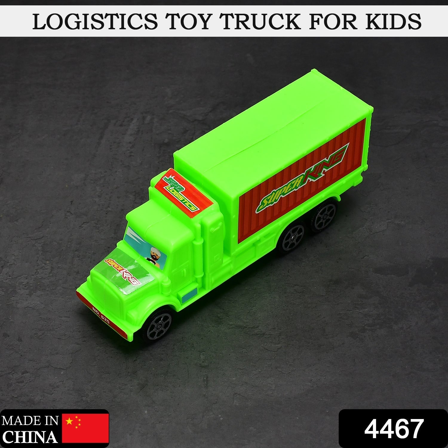 4467 Plastic Container Cargo Truck toy for kids DeoDap