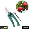 0465A Garden Shears Pruners Scissor for Cutting Branches, Flowers, Leaves, Pruning Seeds DeoDap