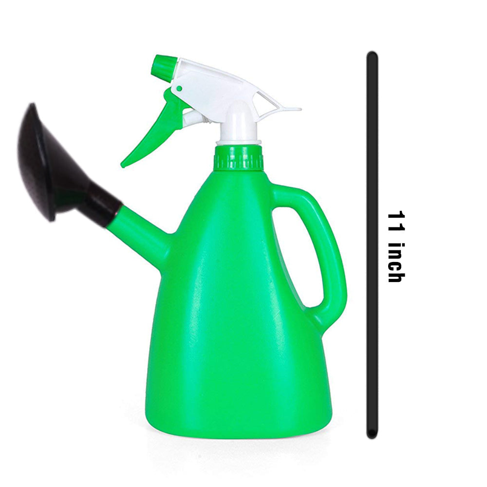 1077 2 in 1 Watering Can with Hand Triggered Sprayer for Plants DeoDap