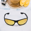 7726 Protect Sunglasses | Clear Vision Glasses for Driving Car & Bike Riding Yellow/Black Glasses for Men and Women