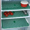 5237 Waterproof PVC Refrigerator Drawer Mats/ Multipurpose Mats/Fridge Mats Set of 6 Pcs DeoDap