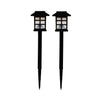 6625 Solar Garden Lights LED Outdoor Stake Spotlight Fixture for Garden Light (Pack of 2pc ) DeoDap