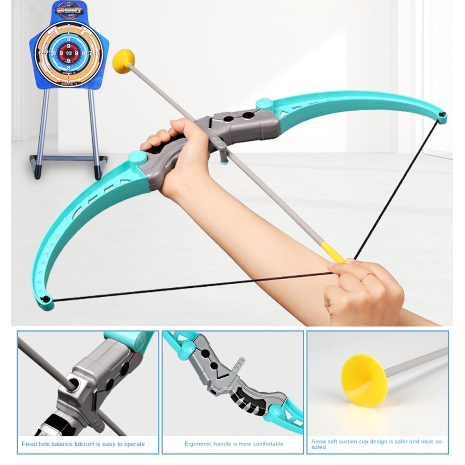 8032 Archer King Bow & Arrow Set For Kids DeoDap