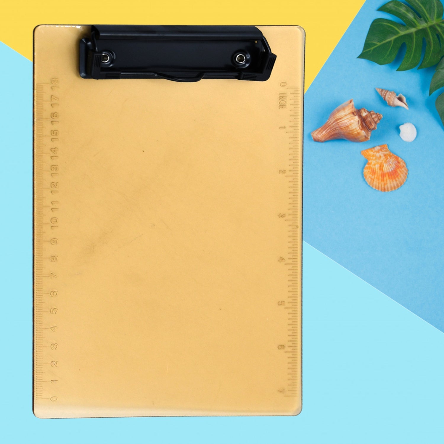 4910A Transparent Plastic Clipboard Pad Professional Clipboard Heavy Duty Clipboard, Durable Plastic Clip Board