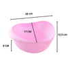 108 Kitchen Plastic big Rice Bowl Strainer Perfect Size for Storing and Straining DeoDap