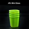 2426 Plastic Drinking Glass Set For Drinking Milk Water Juice (Pack of 4) DeoDap