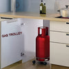 5197 Gas Trolly Steel Heavy Duty Gas Trolly For Kitchen Use DeoDap