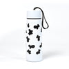 6784 Cow Print Stainless Steel Design Water Bottle Easy To Carry Bottle Leak-Proof Bottle For Office Bottle | Gym Bottle | Home | Kitchen | Hiking | Treking Bottle | Travel Bottle  ( 400ml ) DeoDap