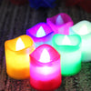 6425 24Pcs Festival Decorative - LED Tealight Candles | Battery Operated Candle Ideal for Party, Wedding, Birthday, Gifts (Multi Color) DeoDap