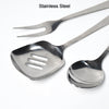 2491A SERVING SPOON SET COOKING SPOON SET HIGH QUALITY PREMIUM SPOON SET ( 3PC SET ). DeoDap