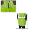 7437 Green Safety Jacket For Having protection against accidents usually in construction area's. Deodap