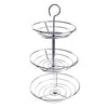 5264 3Tier Fruit Basket, Wire Fruit Bowl or Produce Holder Three Tier Fruit Basket Stand for Storing & Organizing Vegetables, Eggs, etc DeoDap