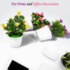 4950 Flower Pot Artificial Decoration Plant | Natural Look & Plastic Material For Home , Hotels , Office & Multiuse Pot