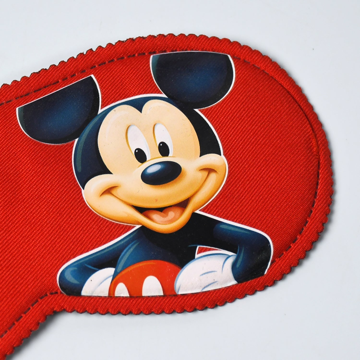 7366 MICKEY MOUSE SLEEPING MASK LIGHTWEIGHT COTTON FABRIC BLINDFOLD SOFT EYE MASK SUPER NEW PREMIUM EYE MASK (1 PC) DeoDap