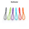 2797 SMALL MANUAL WHISK MIXER SILICONE WHISK, CREAM WHISK, FLOUR MIXER, ROTARY EGG MIXER, KITCHEN BAKING TOOL DeoDap