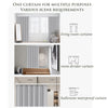 6720 Solid 1 Piece Door Curtain (120x200cm) DeoDap