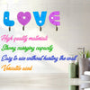 1121 Love Shape Self Adhesive Hooks DeoDap