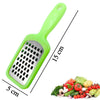 2586 Plastic Vegetable Kitchen Grater/cheese Shredder With Grip Handle DeoDap