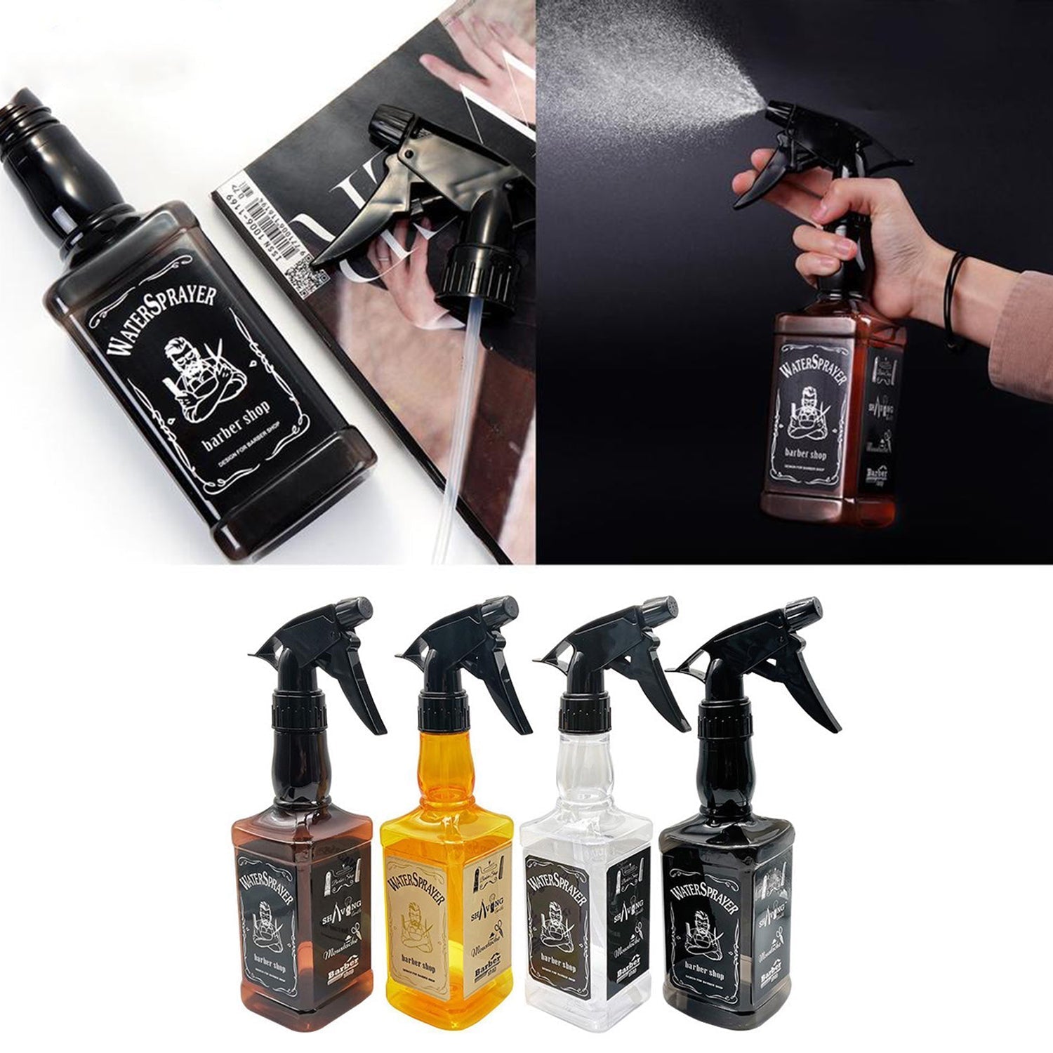 9022 Vintage Hairdressing Spray Bottle For Salon Barber Hair Tools Water Sprayer DeoDap