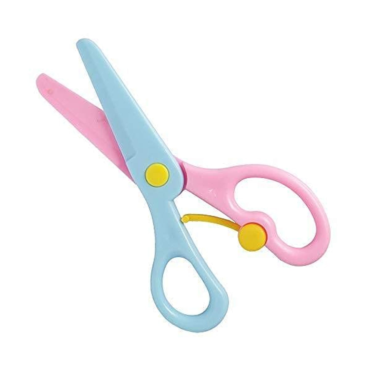 1569A Plastic Safety Scissor, Pre-School Training Scissors. DeoDap