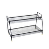 4927 Metal Space Saving Multi-Purpose 2 Tier 2 Layer Kitchen Spice Rack Storage Organizer Shelf Stand . DeoDap