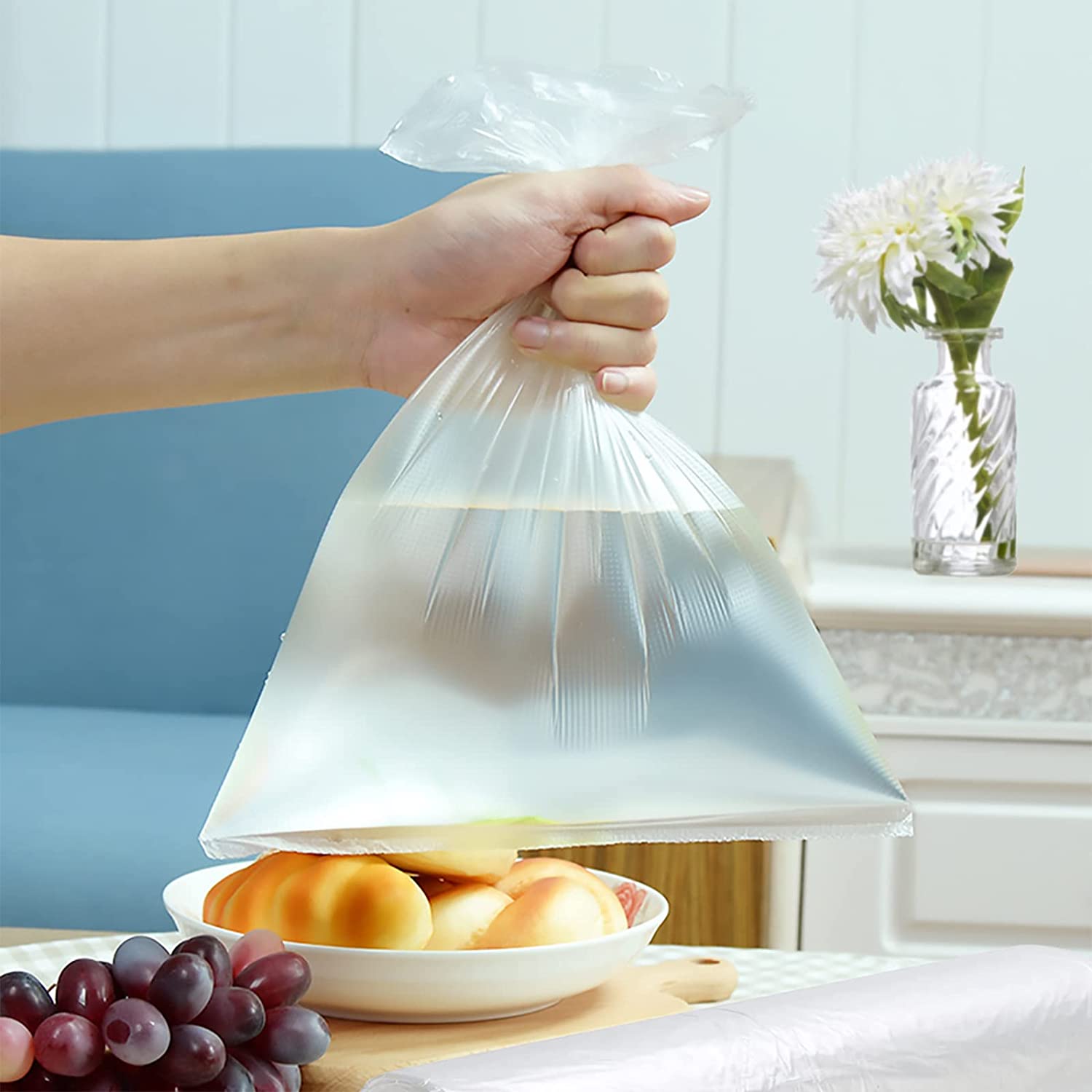 5220 Food Preservation Bag For Home & Kitchen Use Bag DeoDap