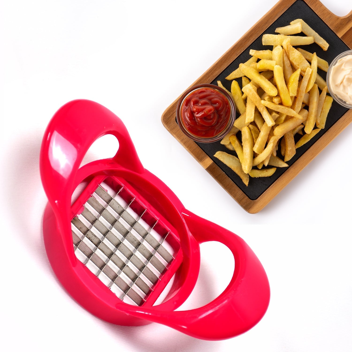 2311 Potato Cutter, Fries Cutter Sweet Potato Fries Cutter Potatoes Cutter or Potato Slicer Cutter For French Fry. DeoDap