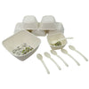 2735 13 Pc Pudding Set used as a cutlery set for serving food purposes and sweet dishes and all in all kinds of household and official places etc. DeoDap