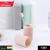 1361 Multipurpose Capsule Shape Portable Travel Storage Bottle Set of 3 Piece DoeDap