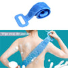 1302 Silicone Body Back Scrubber Double Side Bathing Brush for Skin Deep Cleaning DeoDap