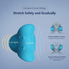 0511A Neck Relaxer | Cervical Pillow for Neck & Shoulder Pain | Chiropractic Acupressure Manual Massage | Medical Grade Material | Recommended by Orthopaedics