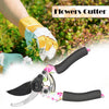 1711 Garden Sharp Cutter Pruners Scissor with grip-handle DeoDap