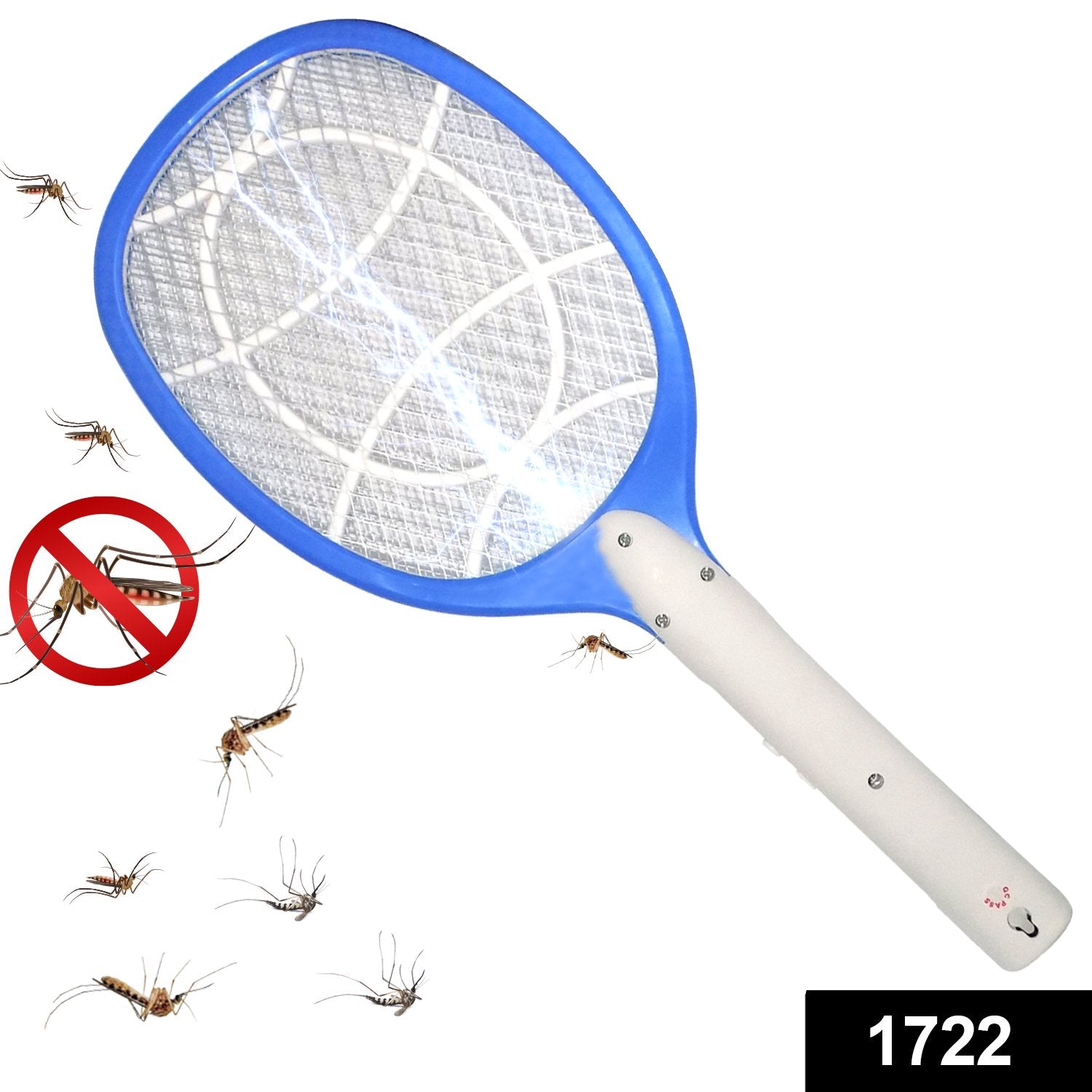 1722 Anti Mosquito Racket - Rechargeable Insect Killer Bat DeoDap