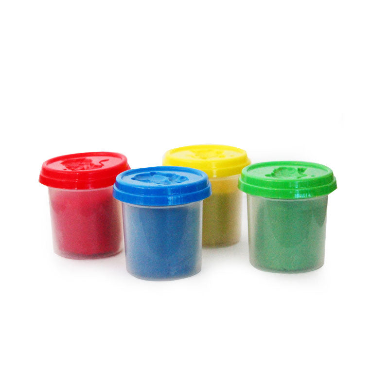 1918 Non-Toxic Creative 50 Dough Clay Mould 5 Different Colors, (Pack of 6 Pcs) DeoDap