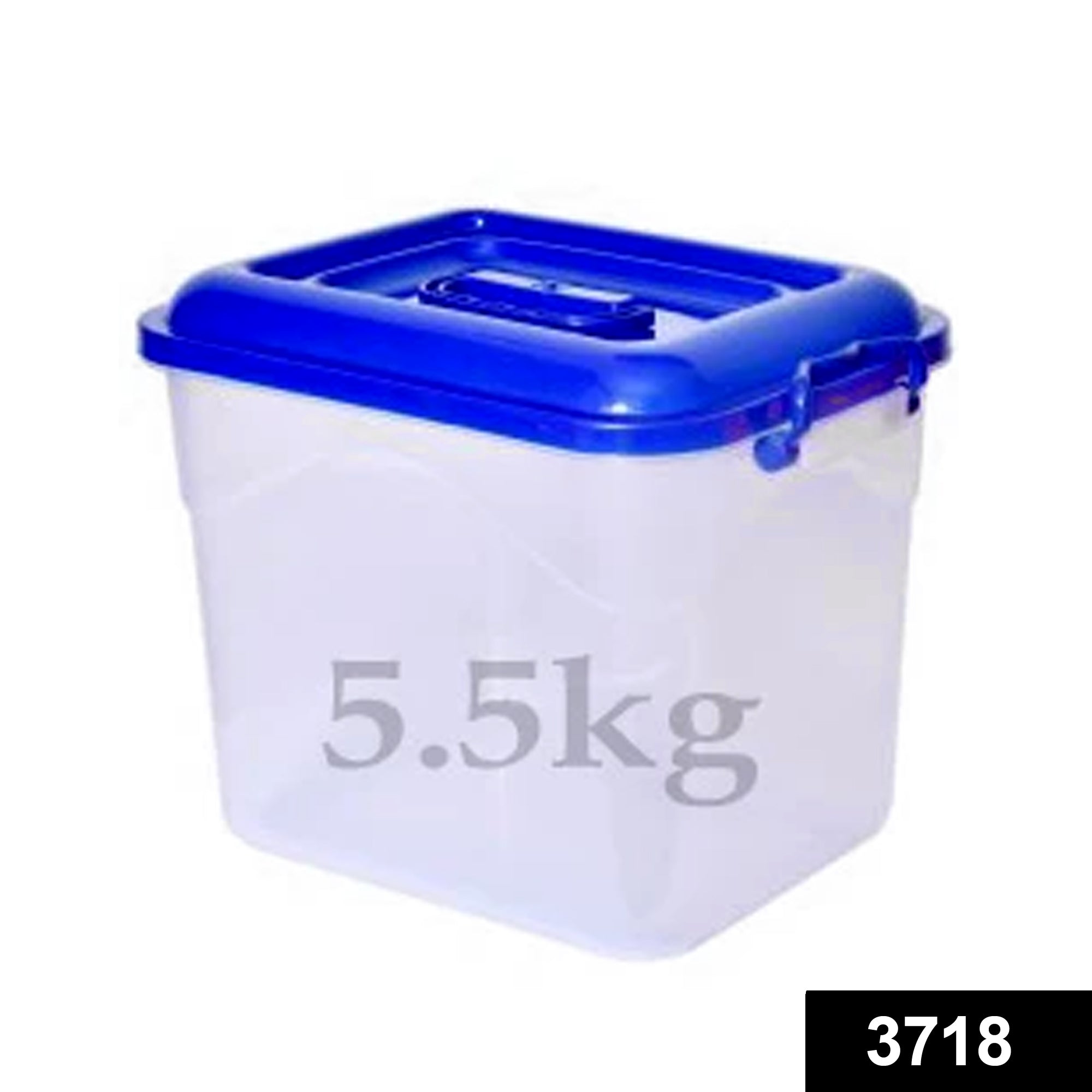 3718 Plastic Storage Container with Lid - 5.5kg DeoDap