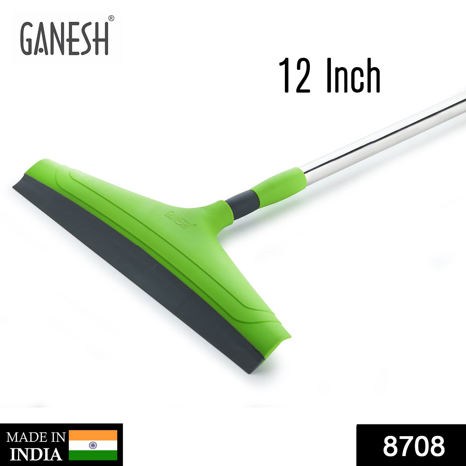 8708 Ganesh Telescopic Bathroom Wiper 12 Inch (30 cm) DeoDap