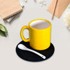 4948 Yellow Coffee Mug With Spoon Ceramic Mugs to Gift your Best Friend Tea Mugs Coffee Mugs Microwave Safe. DeoDap