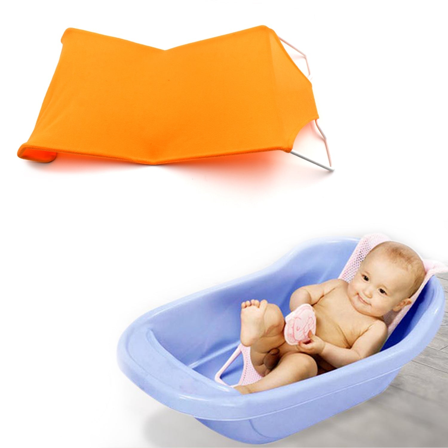 6308 Baby Shower Seat Bed used in all household bathrooms for bathing purposes etc. DeoDap