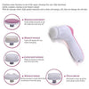 340 -5-in-1 Smoothing Body & Facial Massager (Pink) AAR HYPERMART PVT LTD