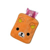 6503 Orange Panda small Hot Water Bag with Cover for Pain Relief, Neck, Shoulder Pain and Hand, Feet Warmer, Menstrual Cramps. DeoDap