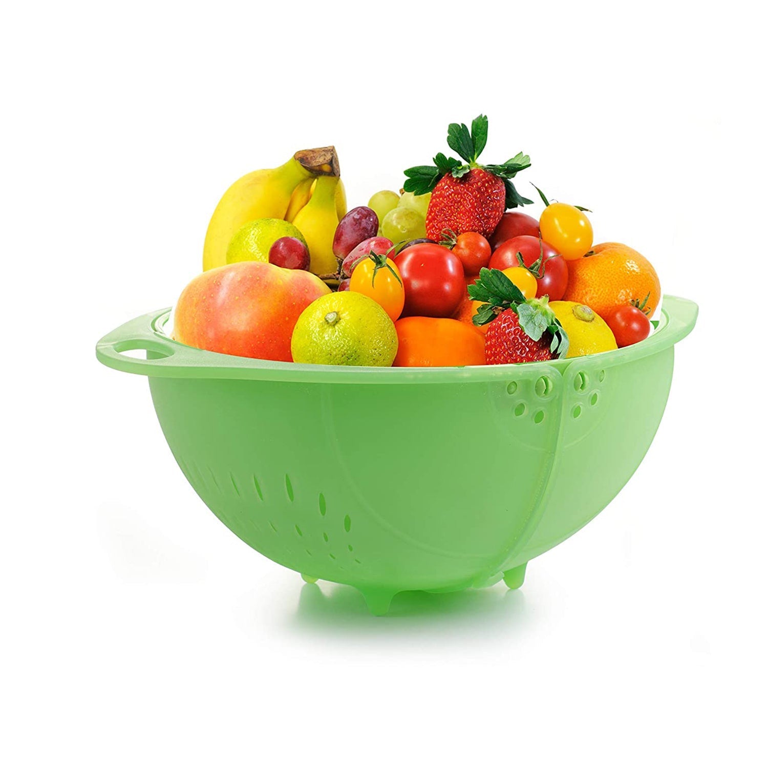 8111 Ganesh Fruit and vegetable basket Plastic Fruit & Vegetable Basket DeoDap