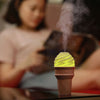 0396 Ice Cream Design LED Humidifier for Freshening Air & Fragrance (Multicoloured) DeoDap