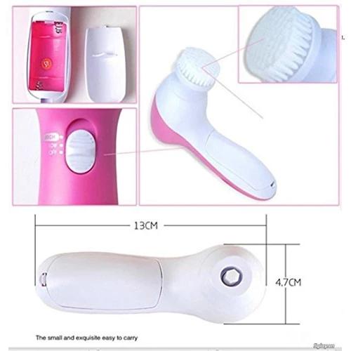 340 -5-in-1 Smoothing Body & Facial Massager (Pink) AAR HYPERMART PVT LTD