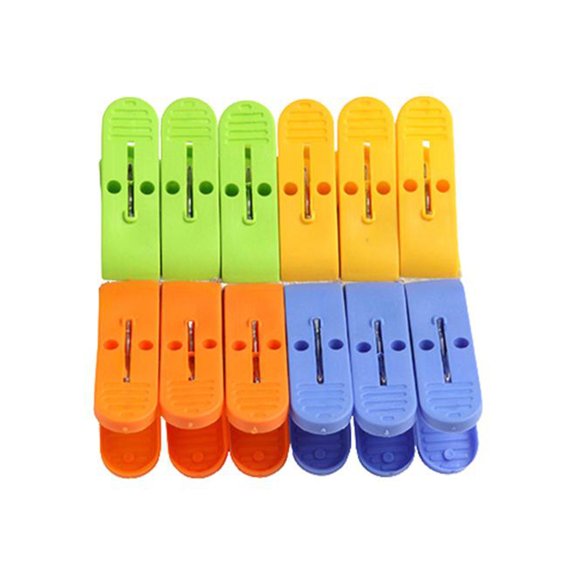 1365 Plastic Cloth Clips for cloth Dying cloth clips (multicolour) DeoDap