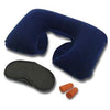 505 -3-in-1 Air Travel Kit with Pillow, Ear Buds & Eye Mask AAR HYPERMART PVT LTD WITH BZ LOGO