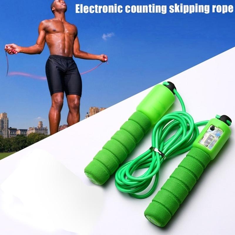 635 Electronic Counting Skipping Rope (9-feet) DeoDap