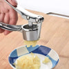 3042 Stainless Steel Garlic Press Crusher,Crusher,Squeezer,Masher,and Lemon Juicer DeoDap