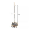 4916 Handle Dustpan and Brush for Sweeping & Cleaning Dust Pan and Broom Handled DeoDap